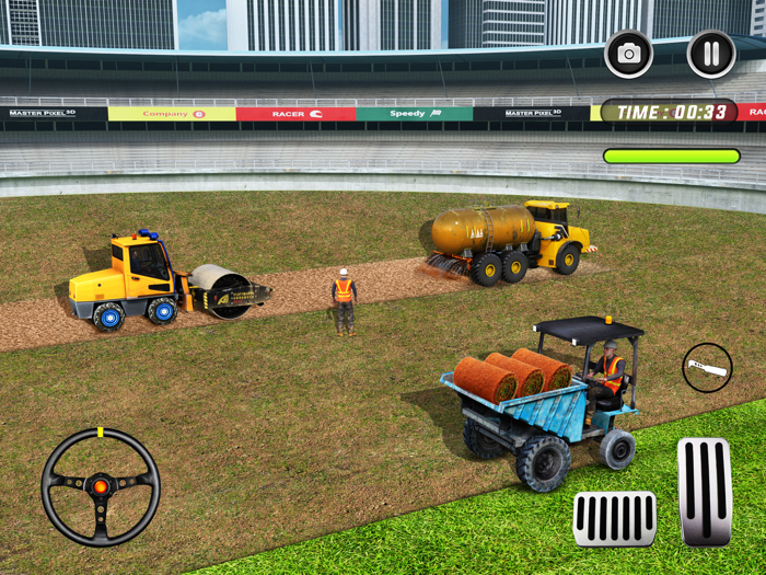 Stadium Construction-Cricket