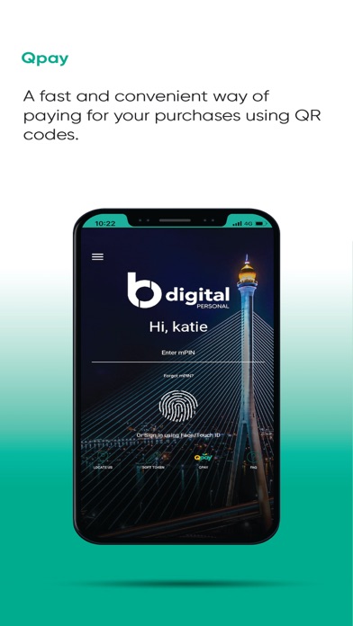 Baiduri b.Digital Personal Screenshot