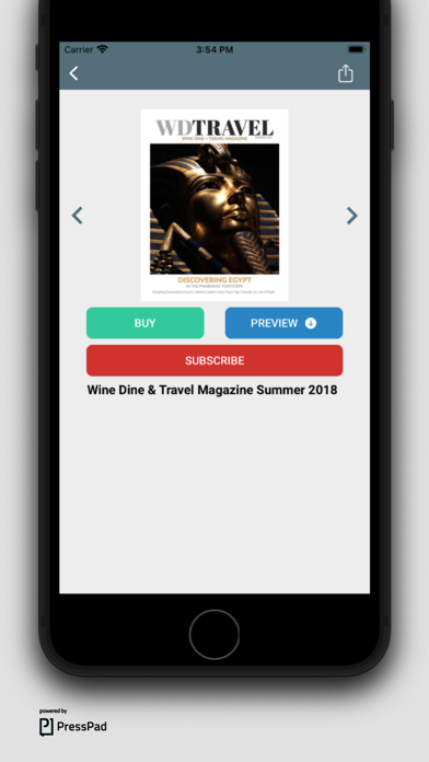 Screenshot #2 pour Wine Dine & Travel Magazine