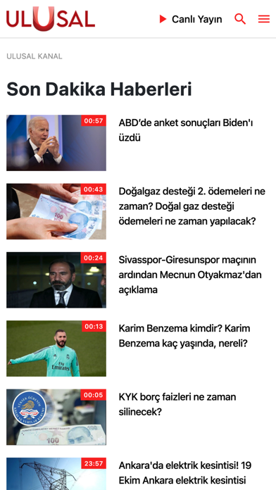 Ulusal Kanal Screenshot
