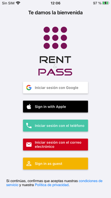 Rent&Pass Screenshot