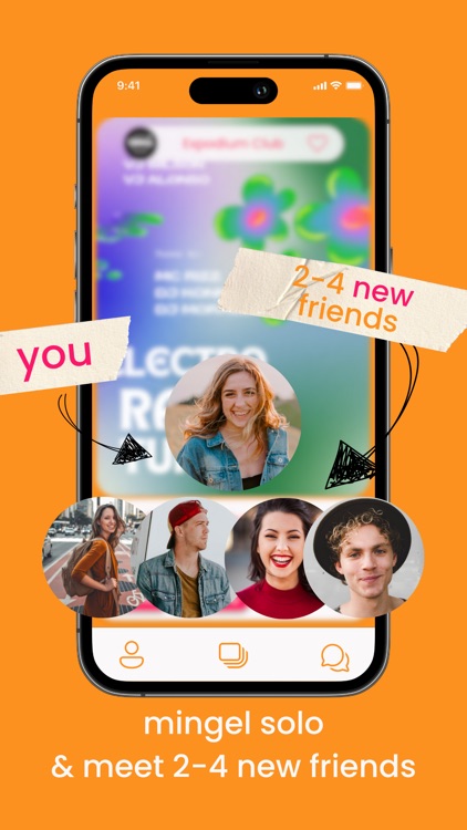 mingel: events & make friends screenshot-3