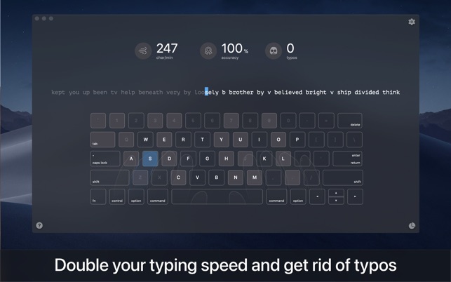 ‎KeyKey Typing Practice Screenshot