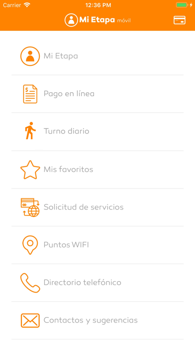 Mi Etapa móvil Screenshot