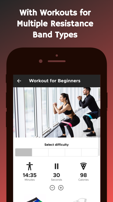 Resistance Band Workout Plan Screenshot