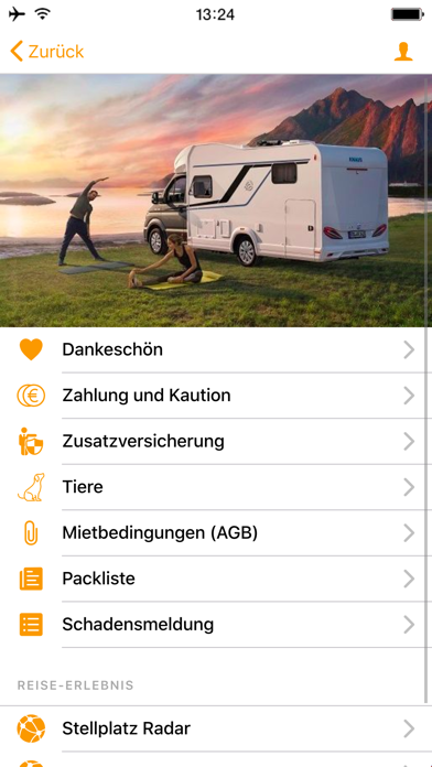 CampingCenterKlein Screenshot