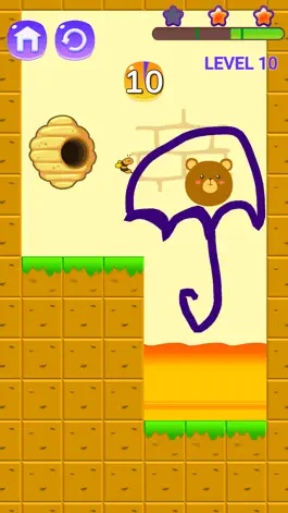 Game screenshot Save The Bear - Draw To Save apk