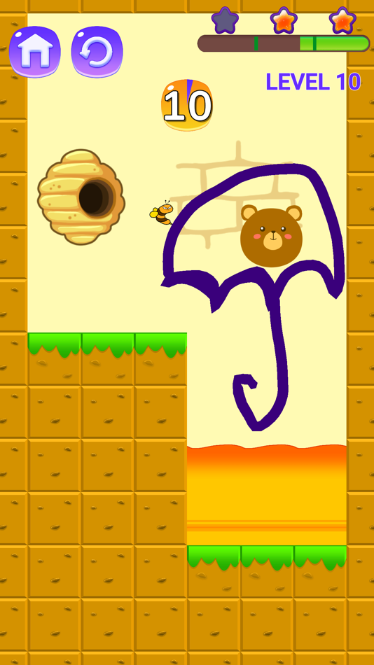#2. Save The Bear - Draw To Save (iOS) Podle: V-FAST TECHNOLOGY SOLUTIONS COMPANY LIMITED