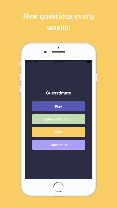 Guesstimate - culture quiz Screenshot