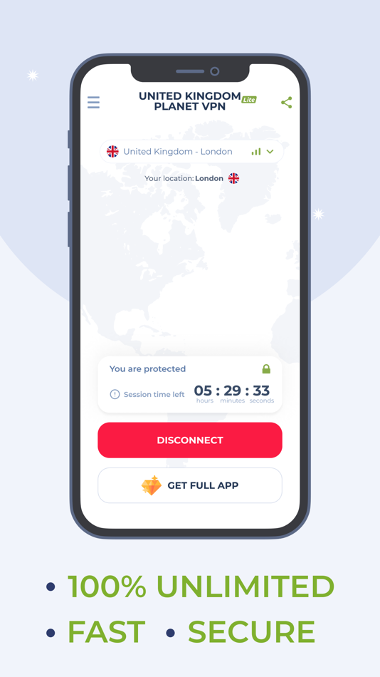 VPN UK Unlimited - 1.0.2 - (iOS)
