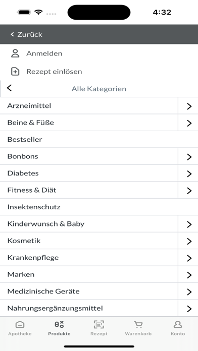 Friedenshof Apotheke Screenshot