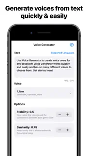 ai voice generator: voicekit iphone screenshot 1