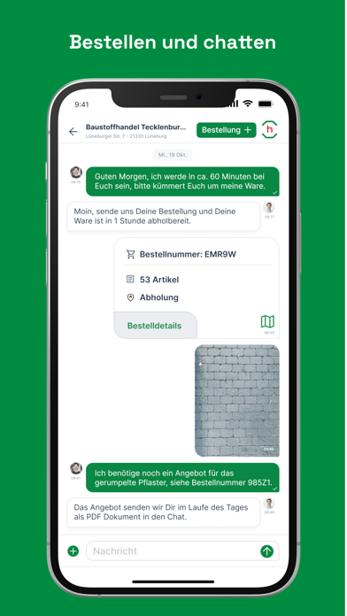 hagebau Profi-App Screenshot