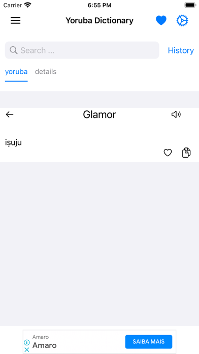 Smart Yoruba Dictionary Screenshot