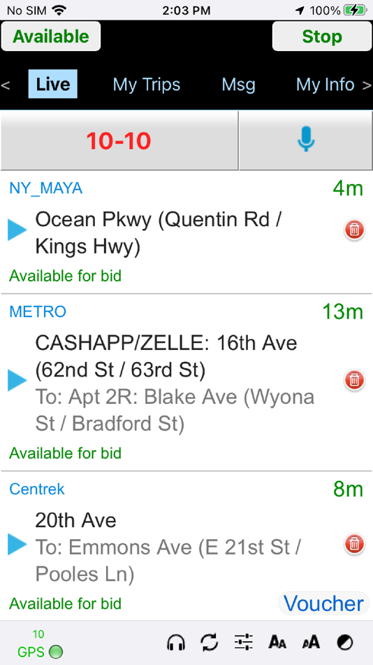 #1. LSN Driver (iOS) Podle: Limosys Software LLC