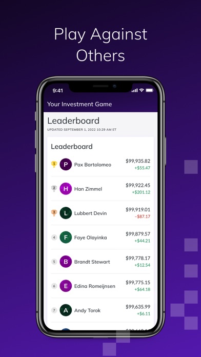 MarketWatch Stock Market Game Screenshot