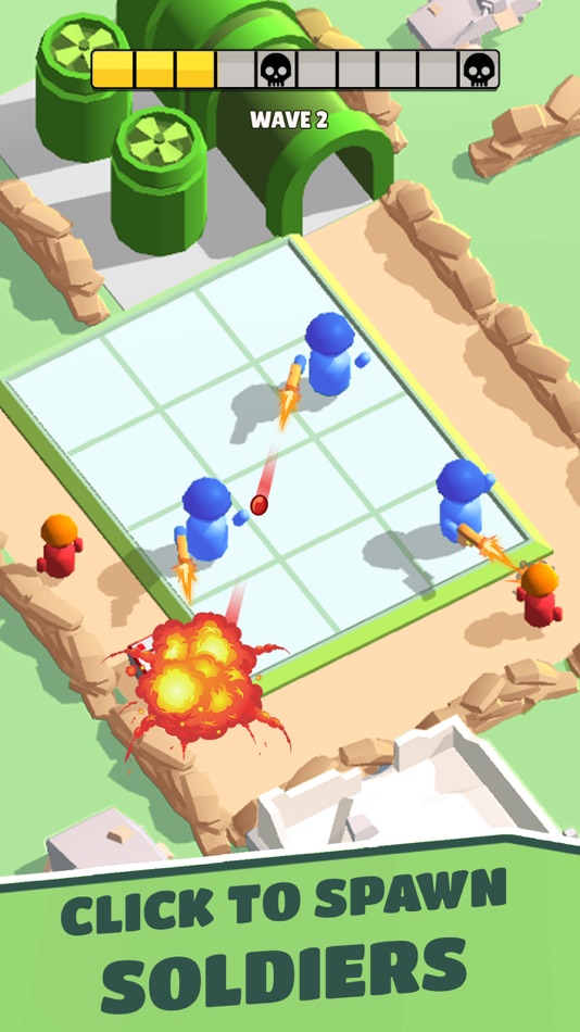 Toy army: Merge Defense - 1.0 - (iOS)