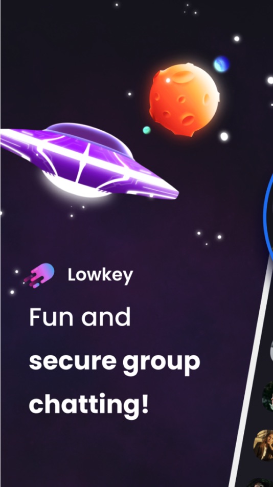 #1. Lowkey – Group chat (iOS) 由: Key Revolution Inc.