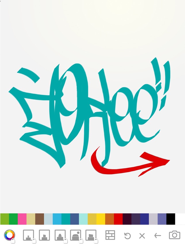 hoofd operator rol Graffiti Tag Marker on the App Store