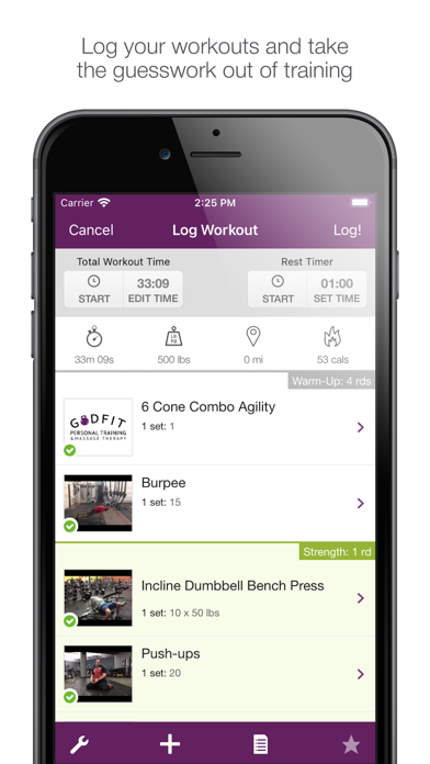 GodFit Personal Training Screenshot