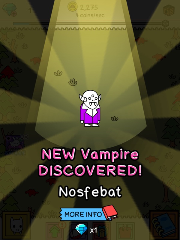 Vampire Evolution: Idle Horror screenshot 7