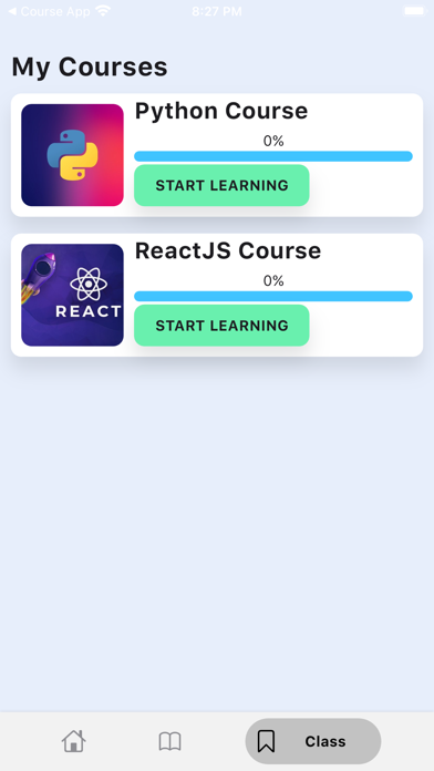 Dev Course Screenshot