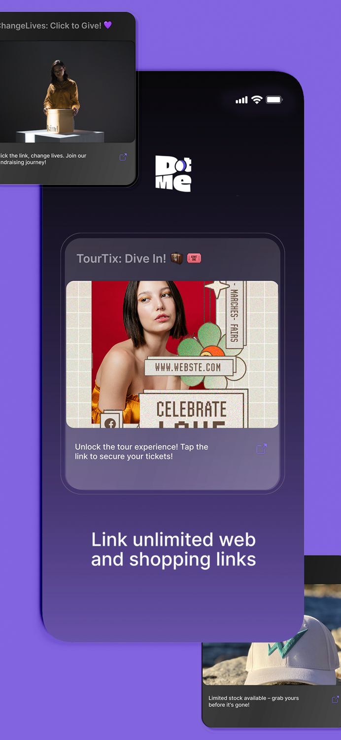 DotMe Bio Link in Bio Creator