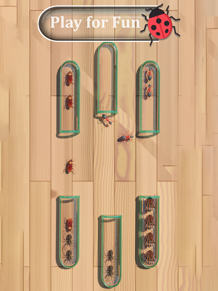 Insects Sort Puzzle Game