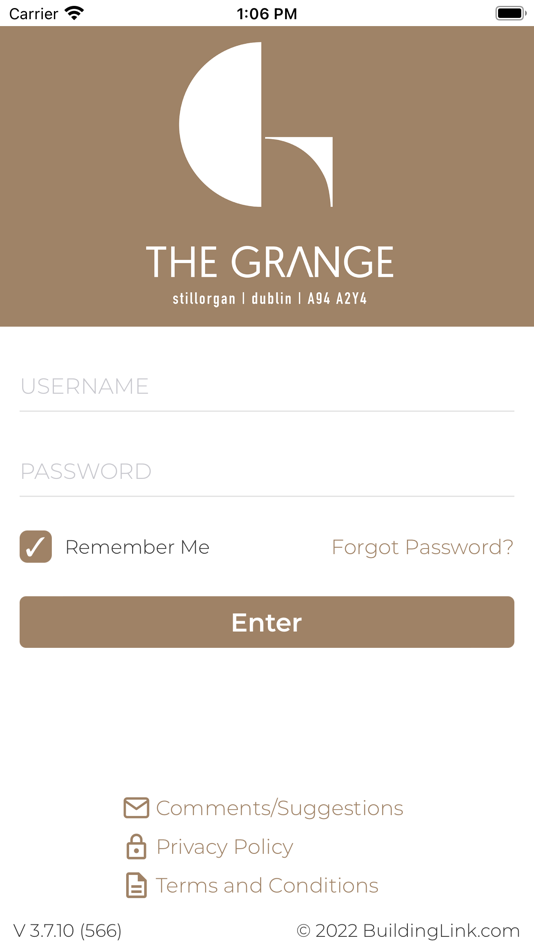 The Grange Residents’ App - 3.9.1 - (iOS)