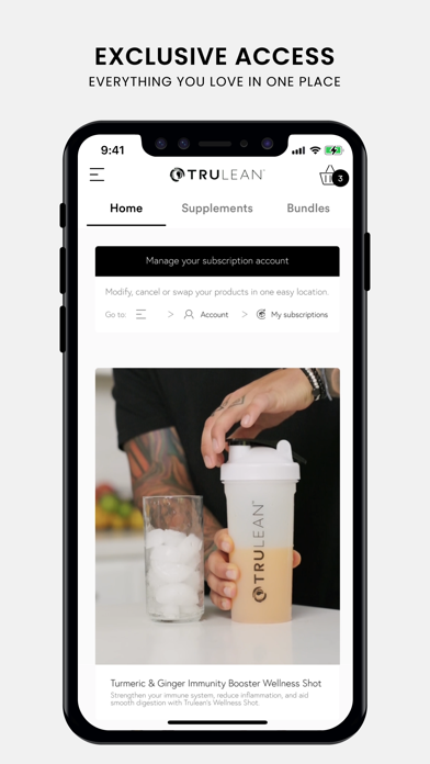 Trulean Nutrition Screenshot