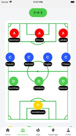 Game screenshot Superleghe Fantacalcio apk