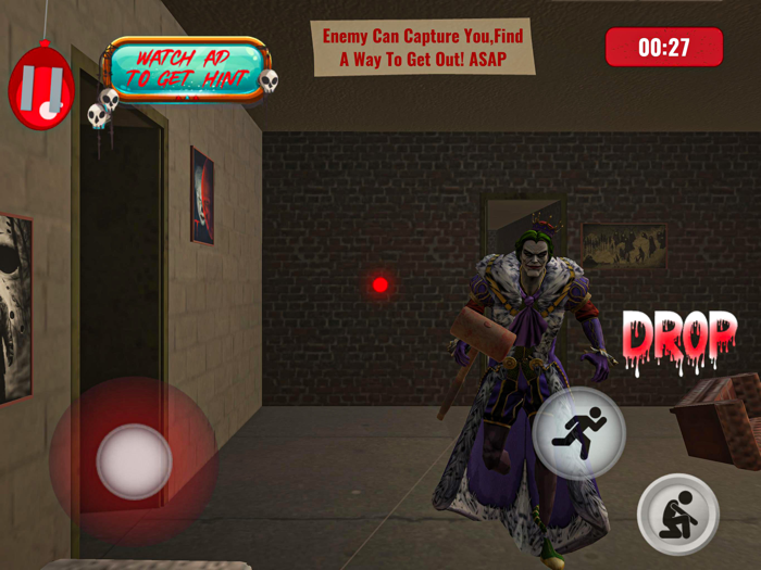 Scary Clown Escape Horror Game