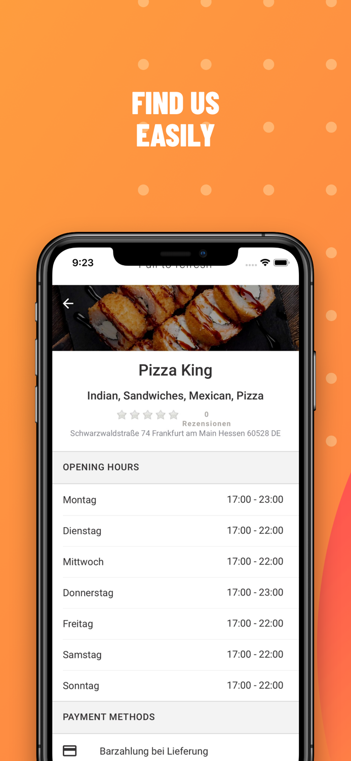 Pizza King Order