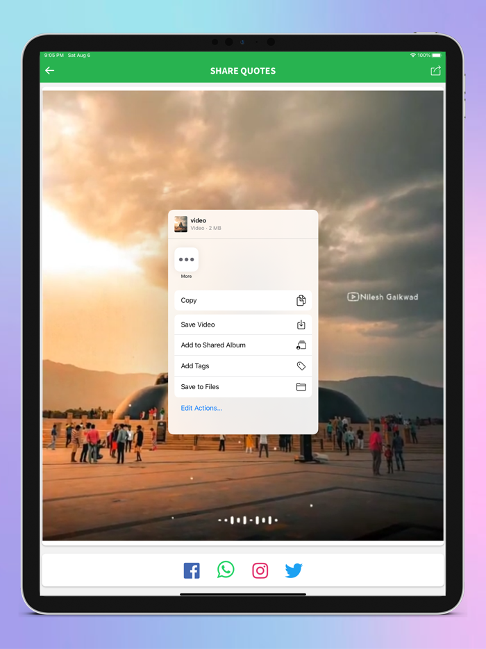 Status Saver and Share - Editor