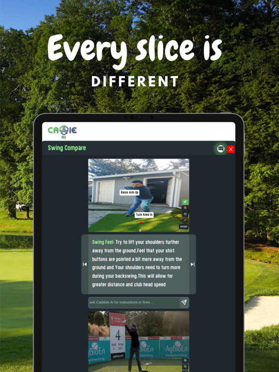 Screenshot #5 pour Caddie AI -The ChatGpt of Golf