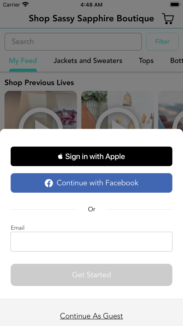 Shop Sassy Sapphire Boutique