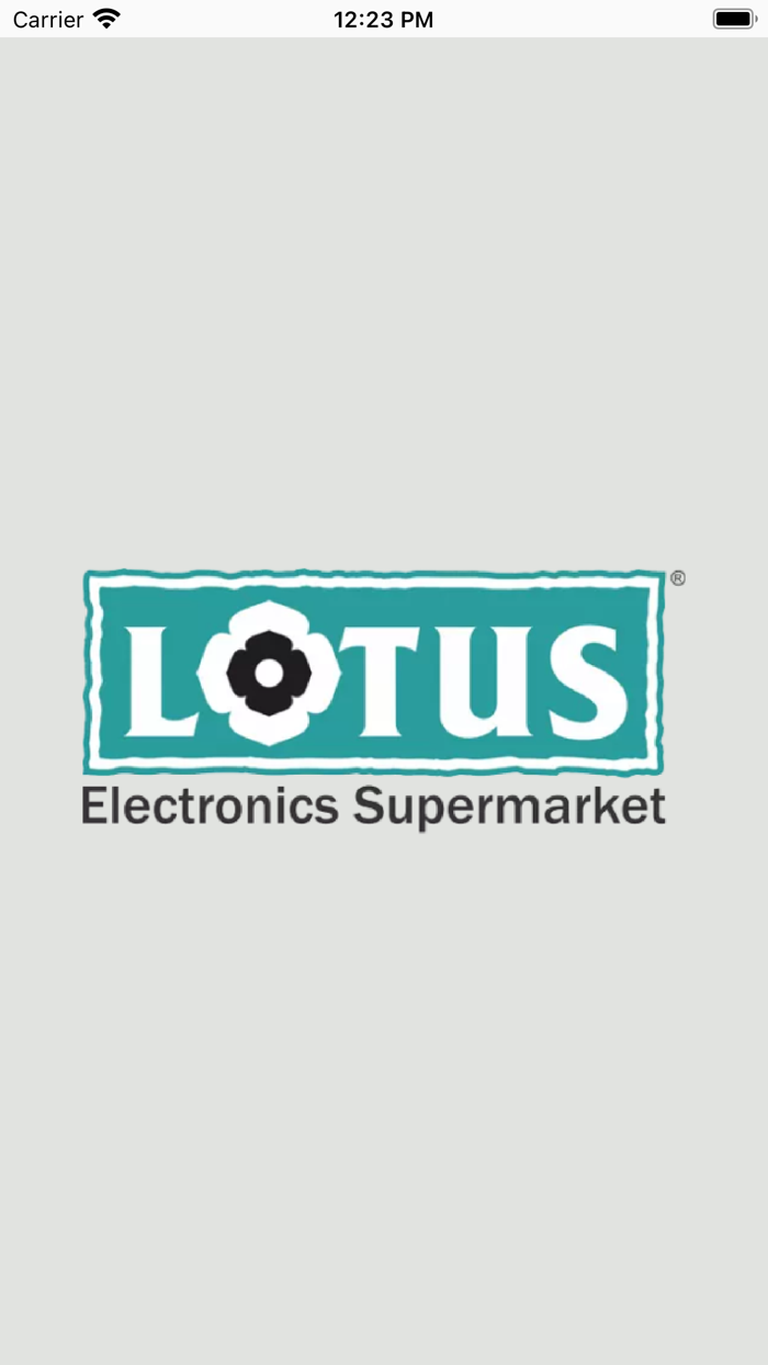 Lotus Electronics Shopping App