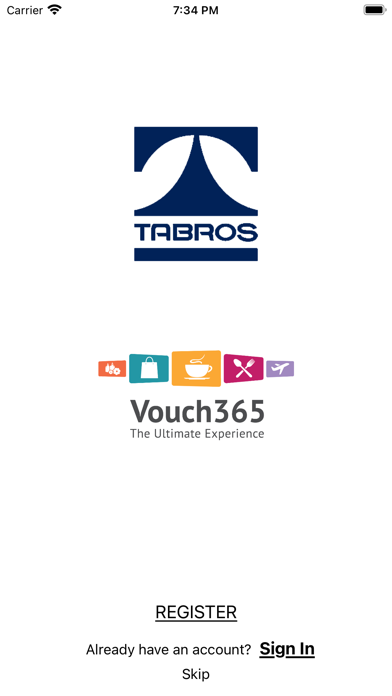 Tabros Pharma Vouch365 Screenshot