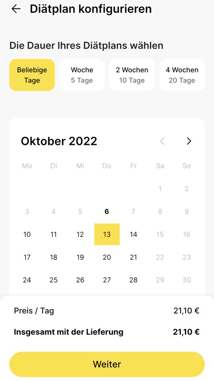 NTFY - Dein Ernährungsplan