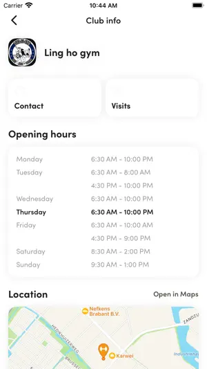 Ling ho gym screenshot 2