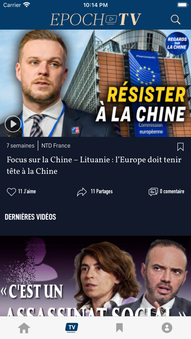 Epoch Times Français Screenshot