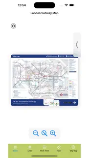 london subway map iphone screenshot 2