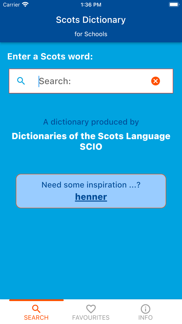 Scots Dictionary for Schools