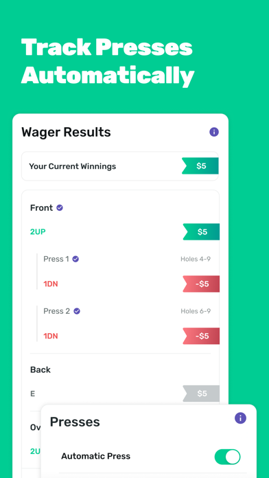 Leaderboard Golf, Inc. Screenshot