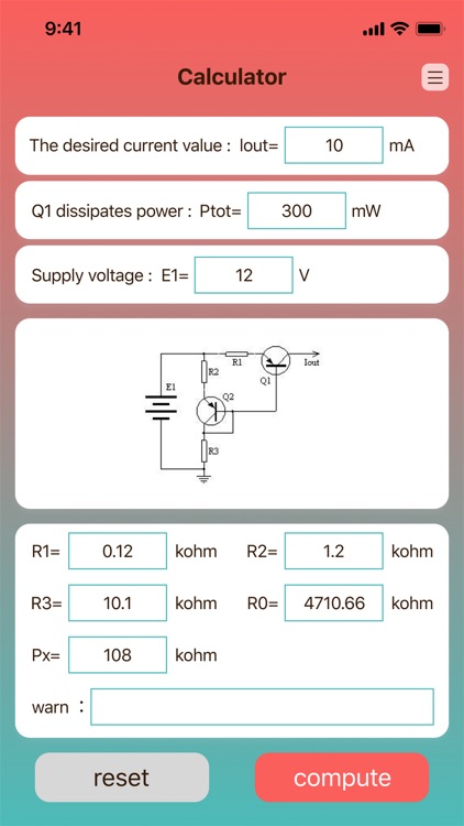 Constant current calculation screenshot-7