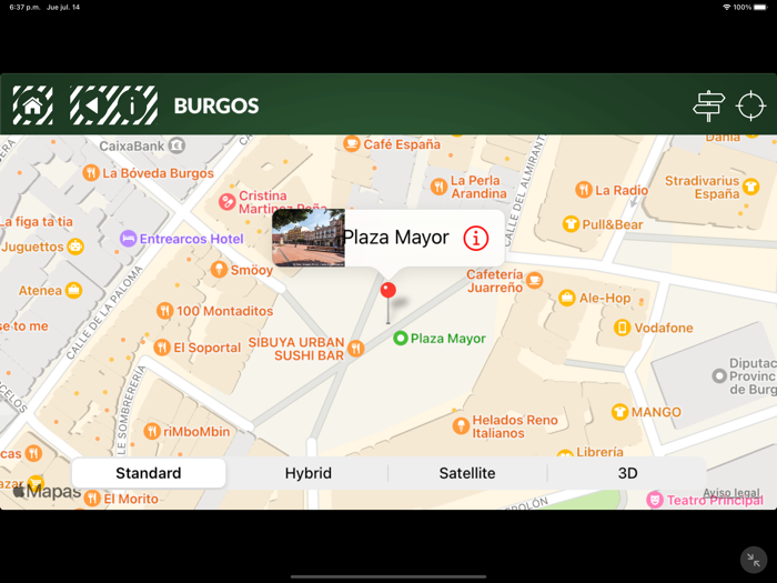 Mirador del Castillo de Burgos