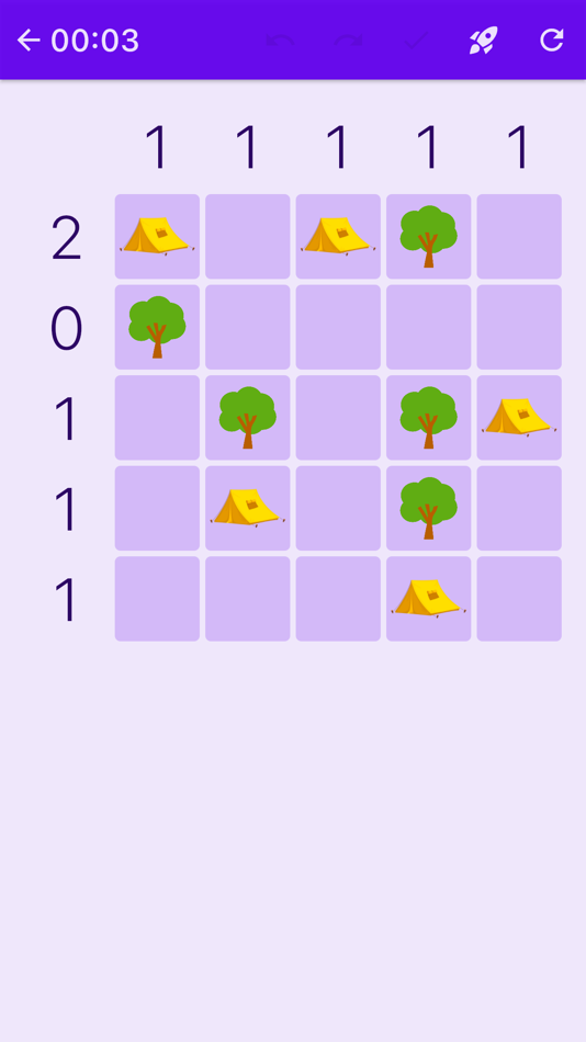 #3. Tents and Trees (iOS) 由: 建明 顾