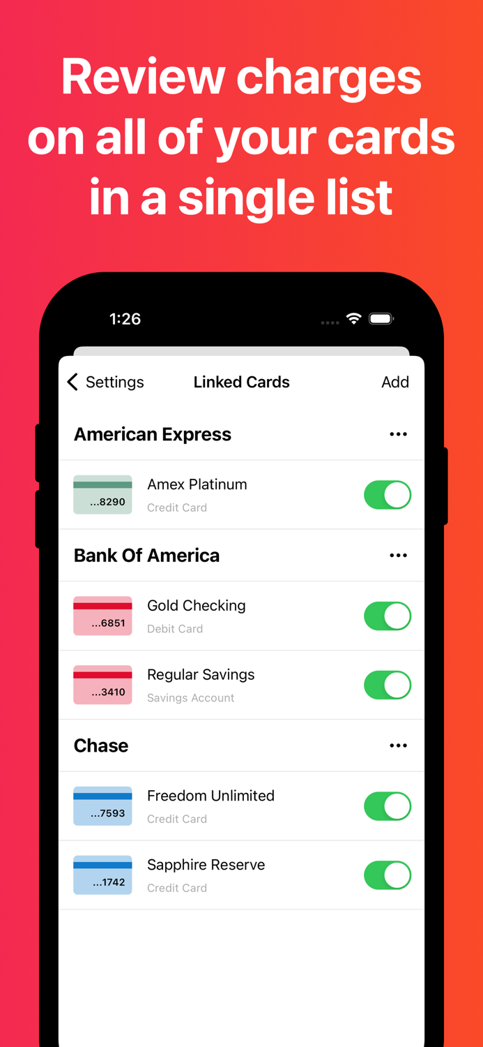 Transactions Finance Kit