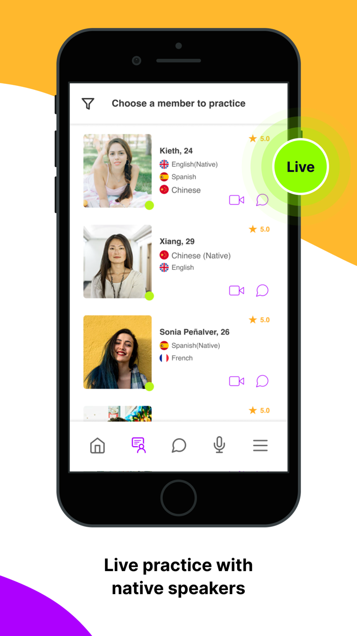 Langugo-Practice Any Language
