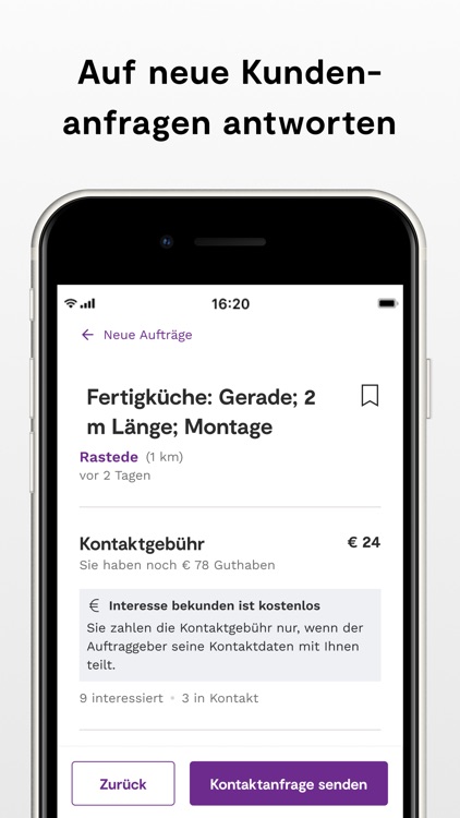 MyHammer AT Auftragssuche